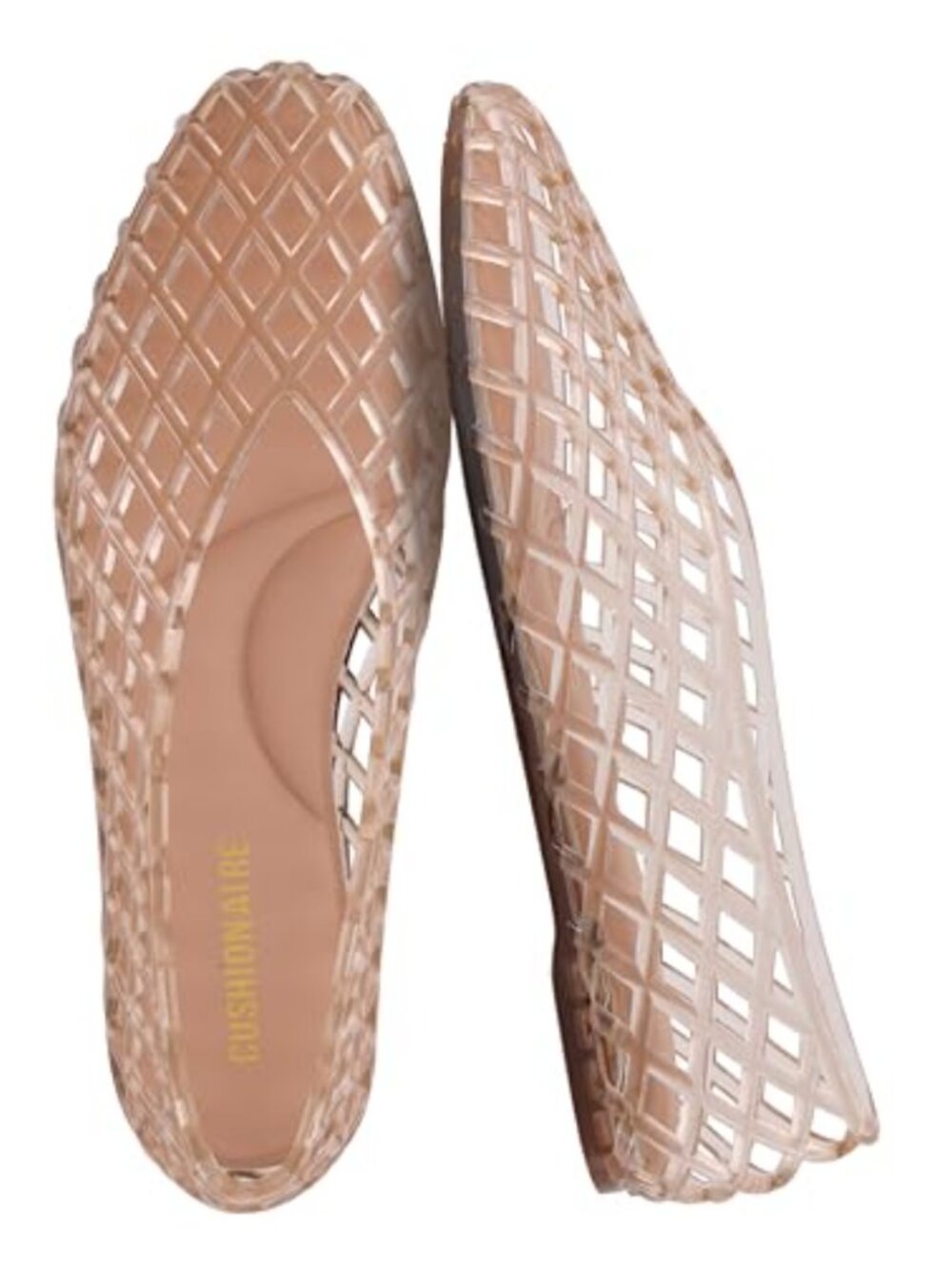Comfortable Slip-On Jelly Ballet Flats Women's Casual